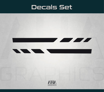 KIA Stinger Side Stripes Decals