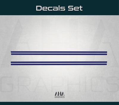 Side Stripes Decals for Ford Mustang Shelby GT 5.0 Cobra