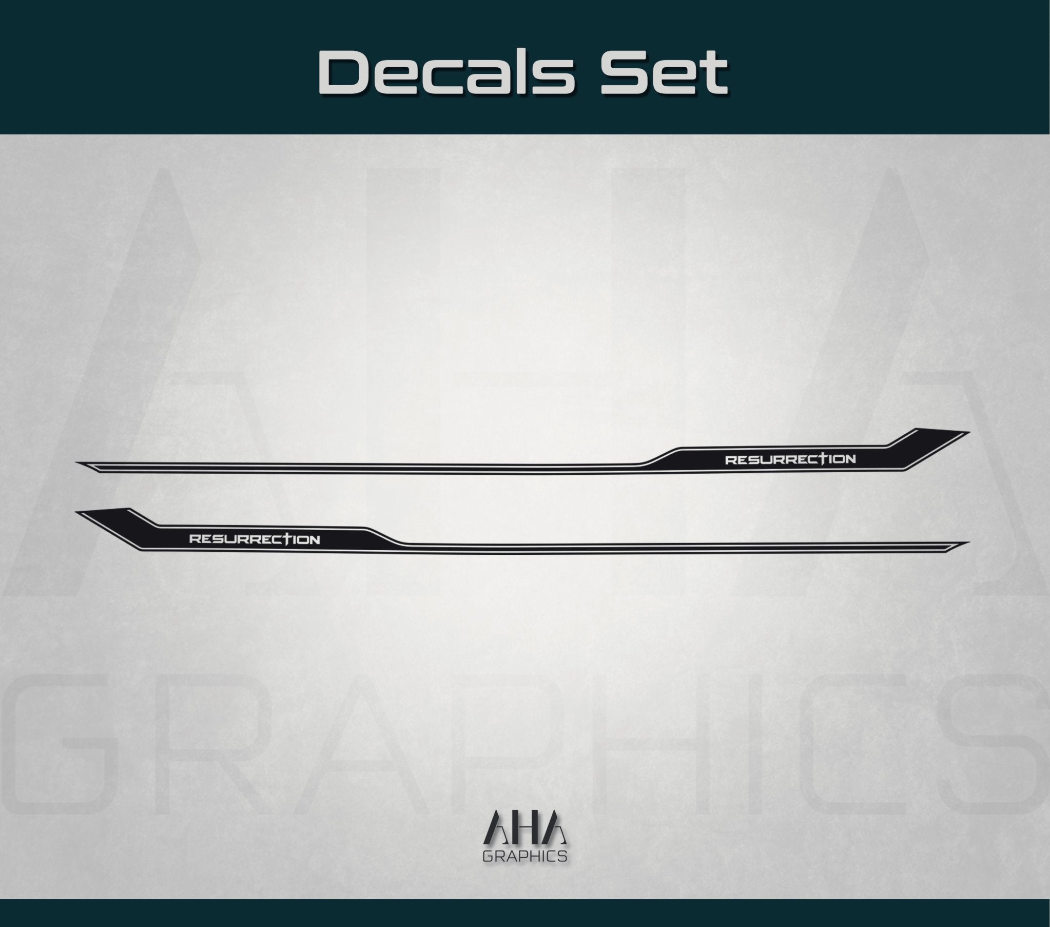 Side Stripes Decals for Chevrolet Camaro RESURRECTION – AHA Graphics