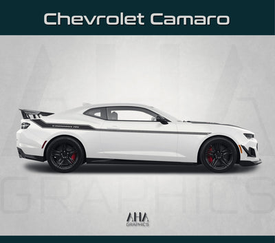 Side Stripes Decals for Chevrolet Camaro RS