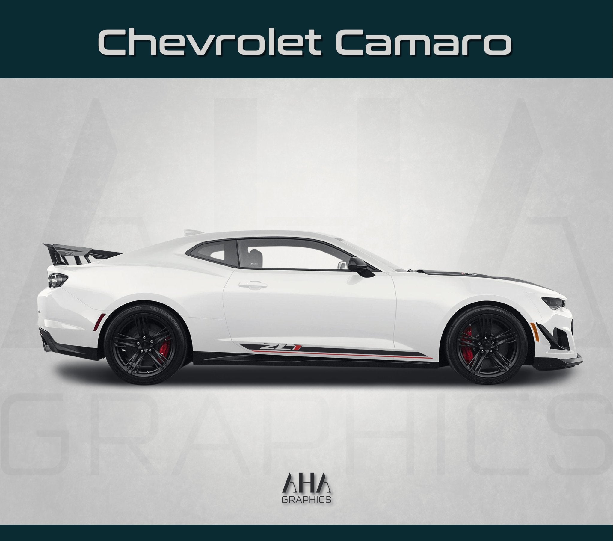 Side Stripes Decals for Chevrolet Camaro ZL1
