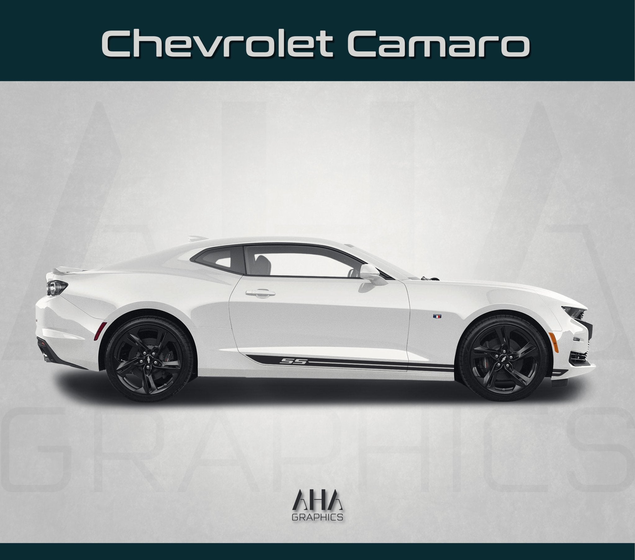 Side Stripes Decals for Chevrolet Camaro SS