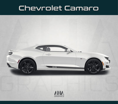 Side Stripes Decals for Chevrolet Camaro SS