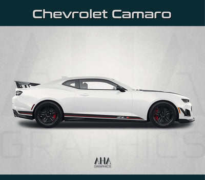 Side Stripes Decals for Chevrolet Camaro ZL1