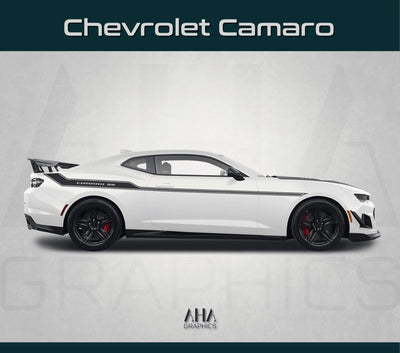 Side Stripes Decals for Chevrolet Camaro SS