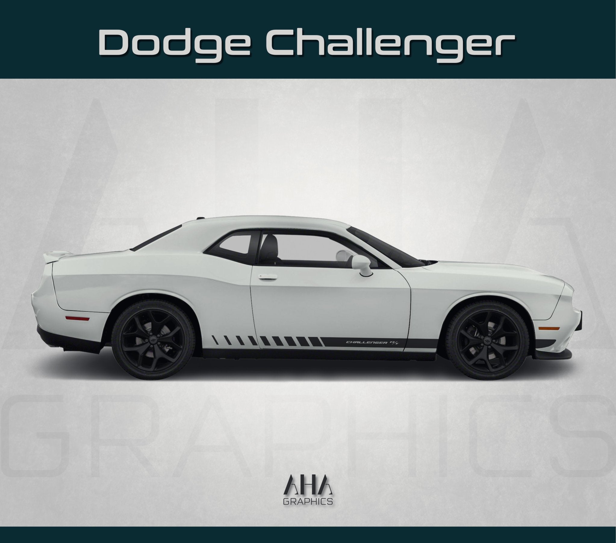 Side Stripes Decals for Dodge Challenger RT