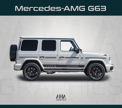Side Stripes Decals for Mercedes AMG G63 G Class G Wagen