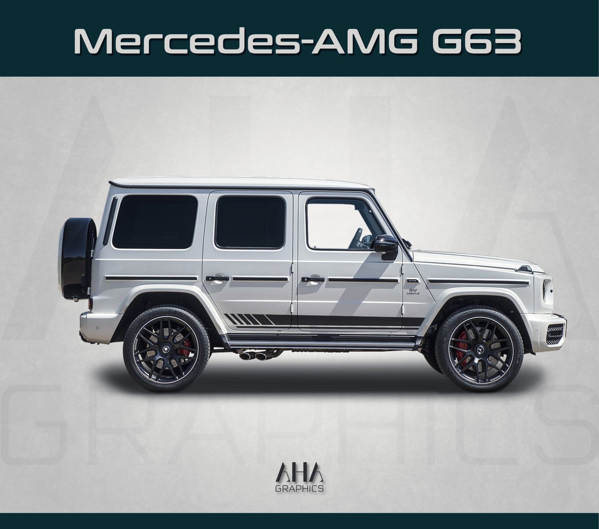 Side Stripes Decals for Mercedes AMG G63 G Class G Wagen