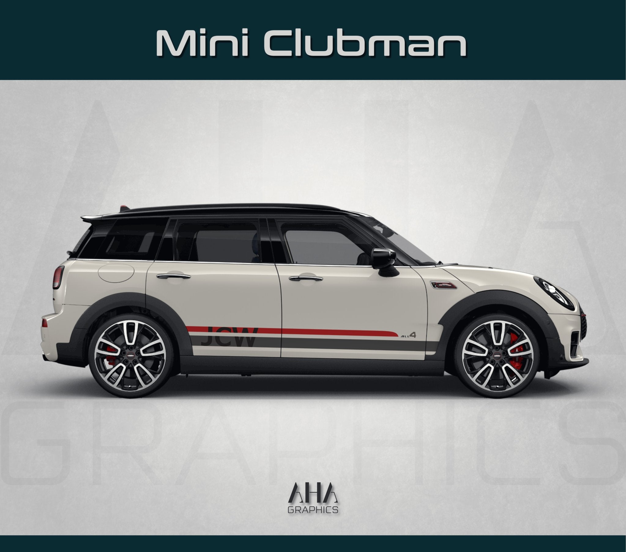 Mini Clubman JCW Mini John Cooper Works Side Stripes