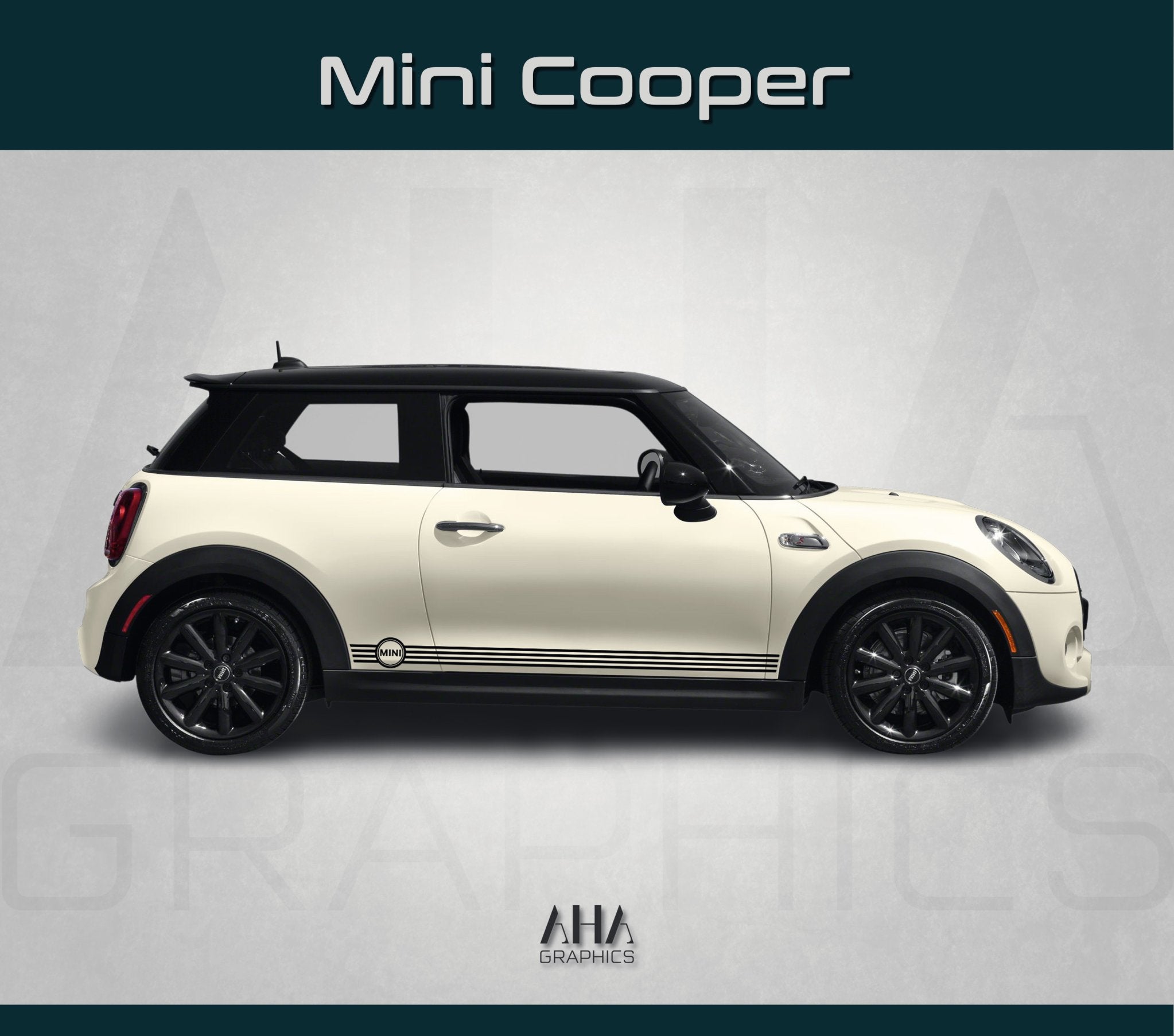 Side Stripes Decals for Mini Cooper S Mini Cooper JCW